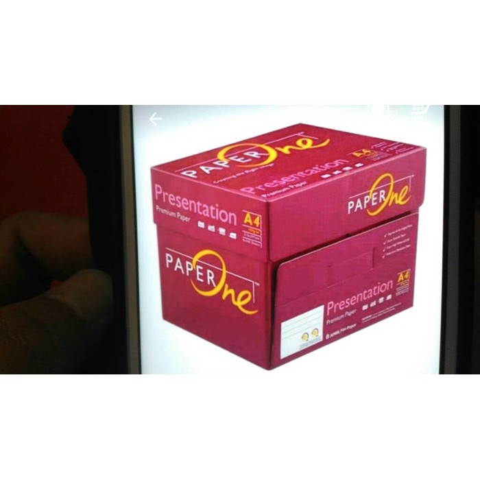 

Kertas A4 100 gram PAPER ONE Presentation