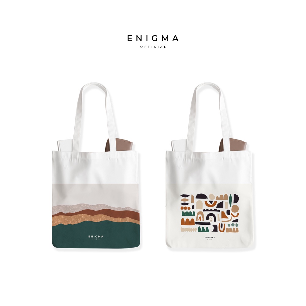 TERBARU TOTEBAG KANVAS AESTHETICS ORIGINAL ENIGMA OFFICIAL TOTEBAG WANITA TAS TOTE BAG