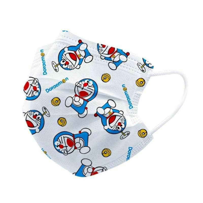 1box 50pcs Masker cantol earloop 3ply anak balita sekolah motif kartun lucu