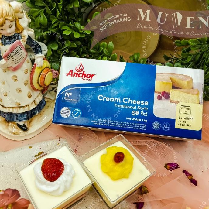

(BISA COD) KEJU CREAM CHEESE ANCHOR 1 KG PROMO Kode 14
