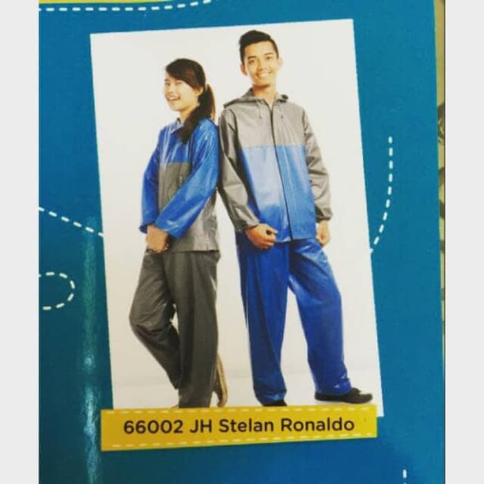 Jas Hujan Dewasa Unisex Stelan RONALDO RS 66002/ Ralen Star