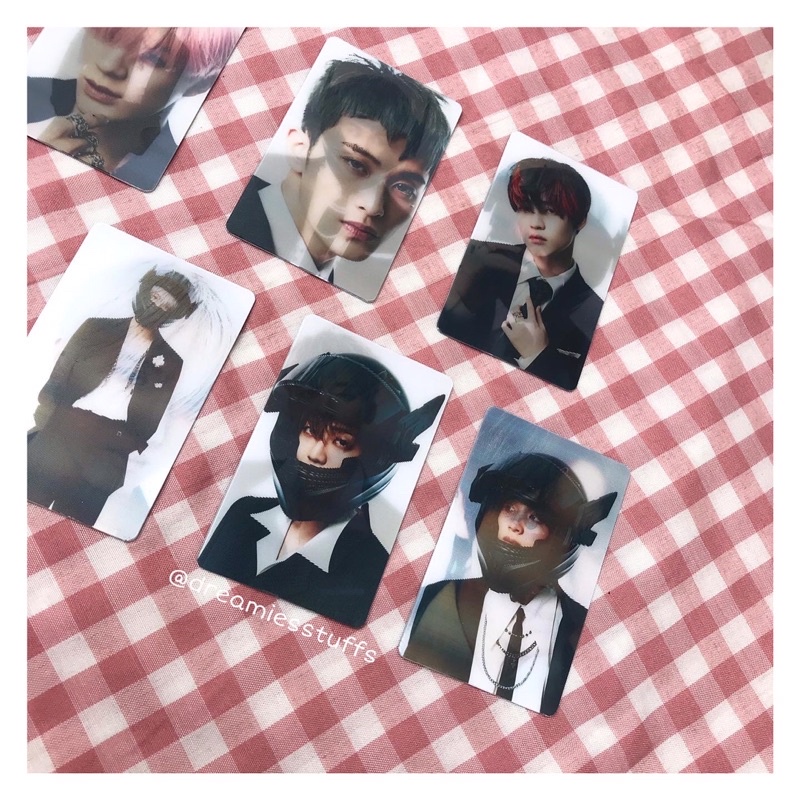 (Dream) Nct dream ‘glitch mode’ lenticular photocard by dreamiesstuffs