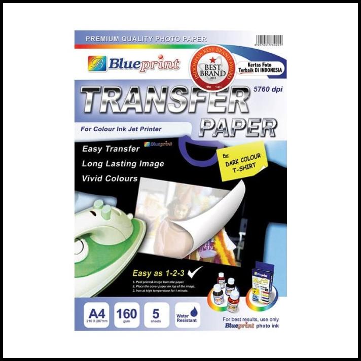 

Blueprint Bp-Tka4160 Transfer Paper Dark A4