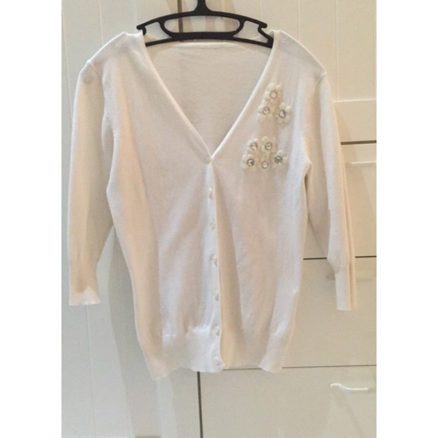 White cardigan (preloved)