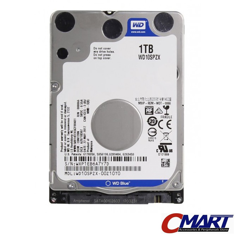WD ScorpioBlue 1TB 2.5 HD HDD Hardisk Harddisk Internal Notebook