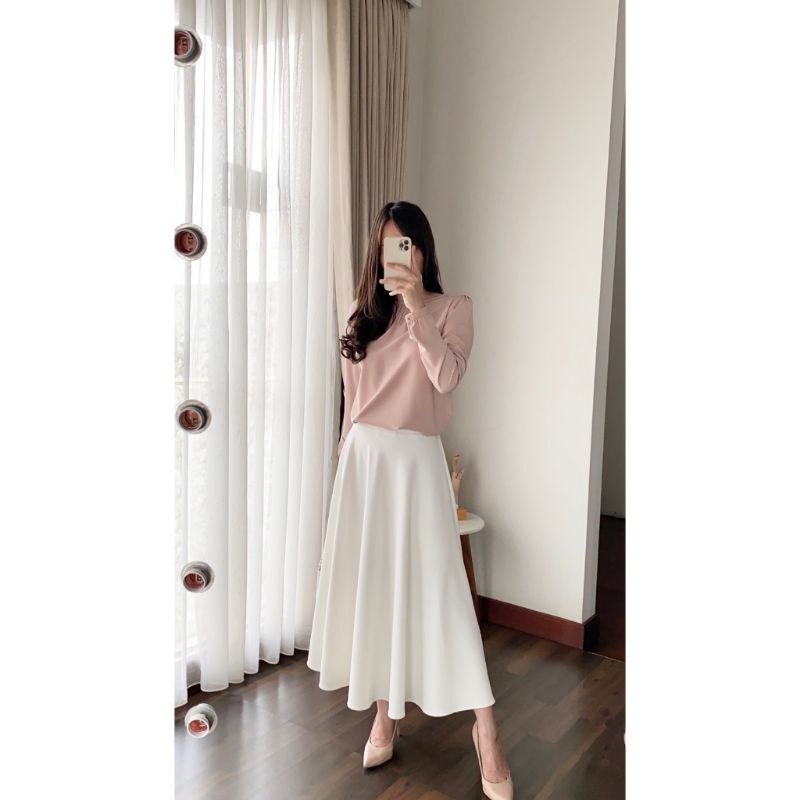 blaire skirt off white