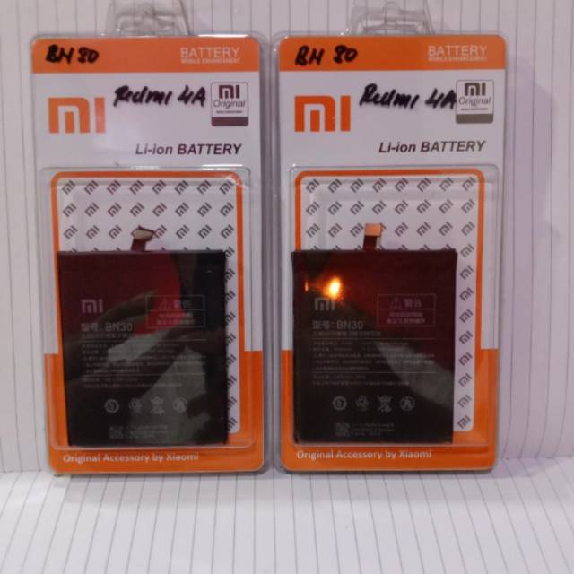 BATERAI REDMI 4A / BN30 ORIGINAL 100%
