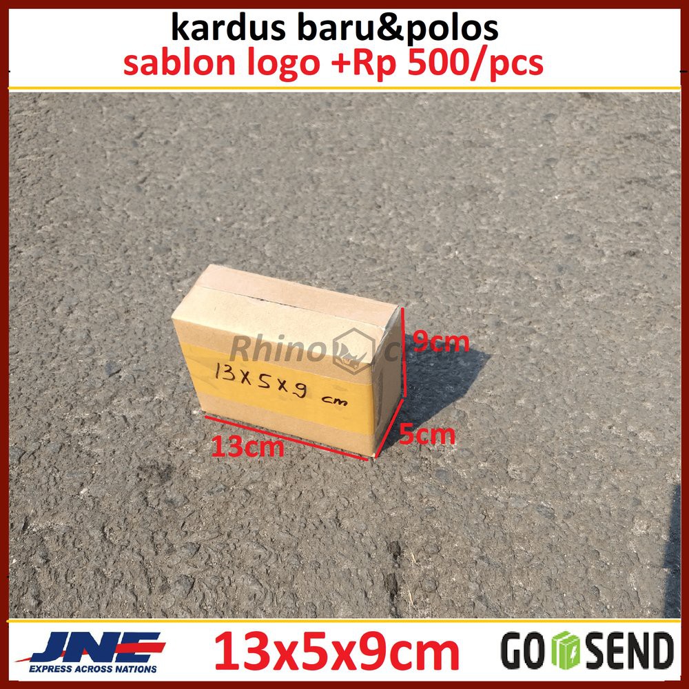 

Kardus ukuran 13x5x9 terakhir