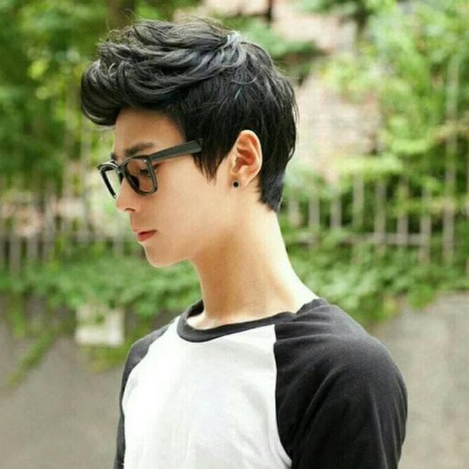 Flash Sale WIG COWOK WIG PRIA / WIG LAKI LAKI RAMBUT PALSU KEREN COSPLAY - Hitam