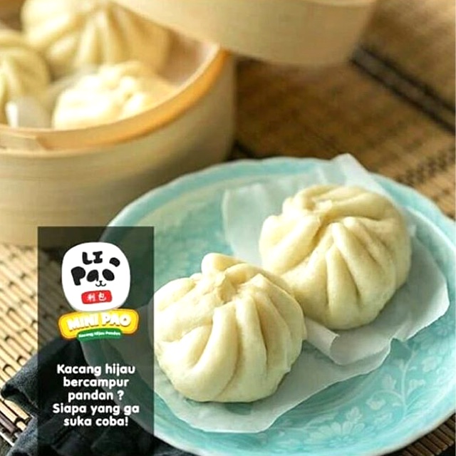 

Mini Pao / Bapao Rasa Coklat Keju Kacang Merah Frozen Food Halal Pasar Murah Jakarta