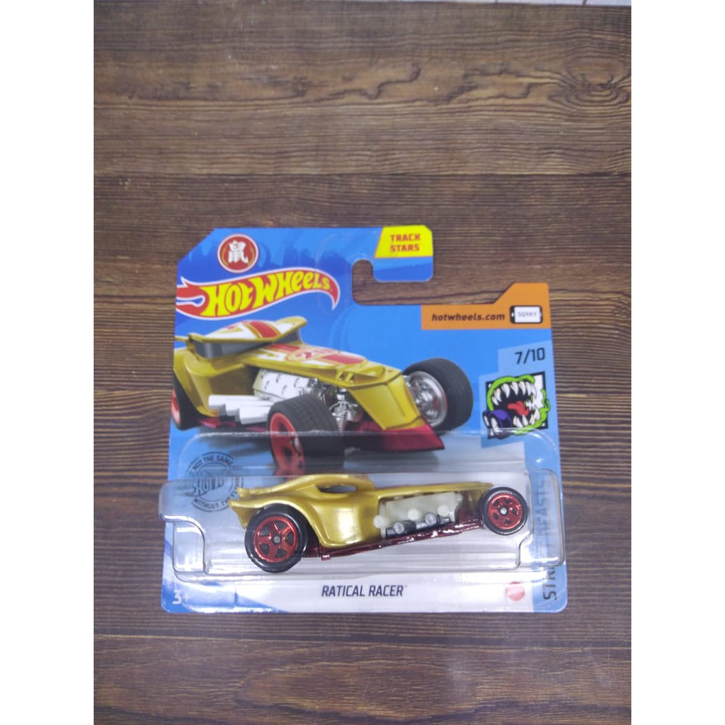 Hot Wheels Ratical Racer HW Short Card Street Beasts 7/10