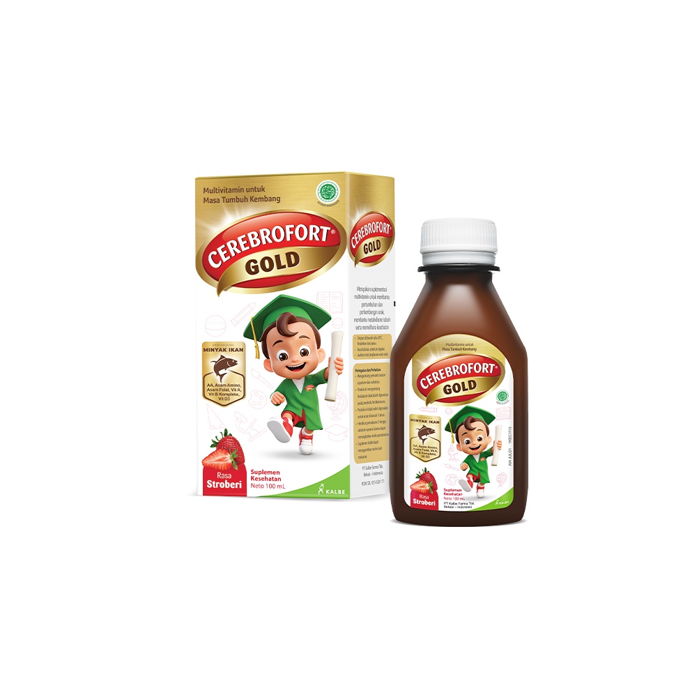 Cerebrofort Gold Vitamin Anak 100ml