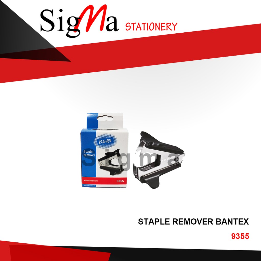 

Staples remover - Bantex Stapler Remover 9355 Black
