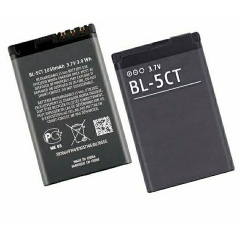 Baterai Bl 5ct Bl5ct Nokia 3720 classic 5220 Xpress Music 6303 6303i 6730 classic C3 01 C5 00 C6 01