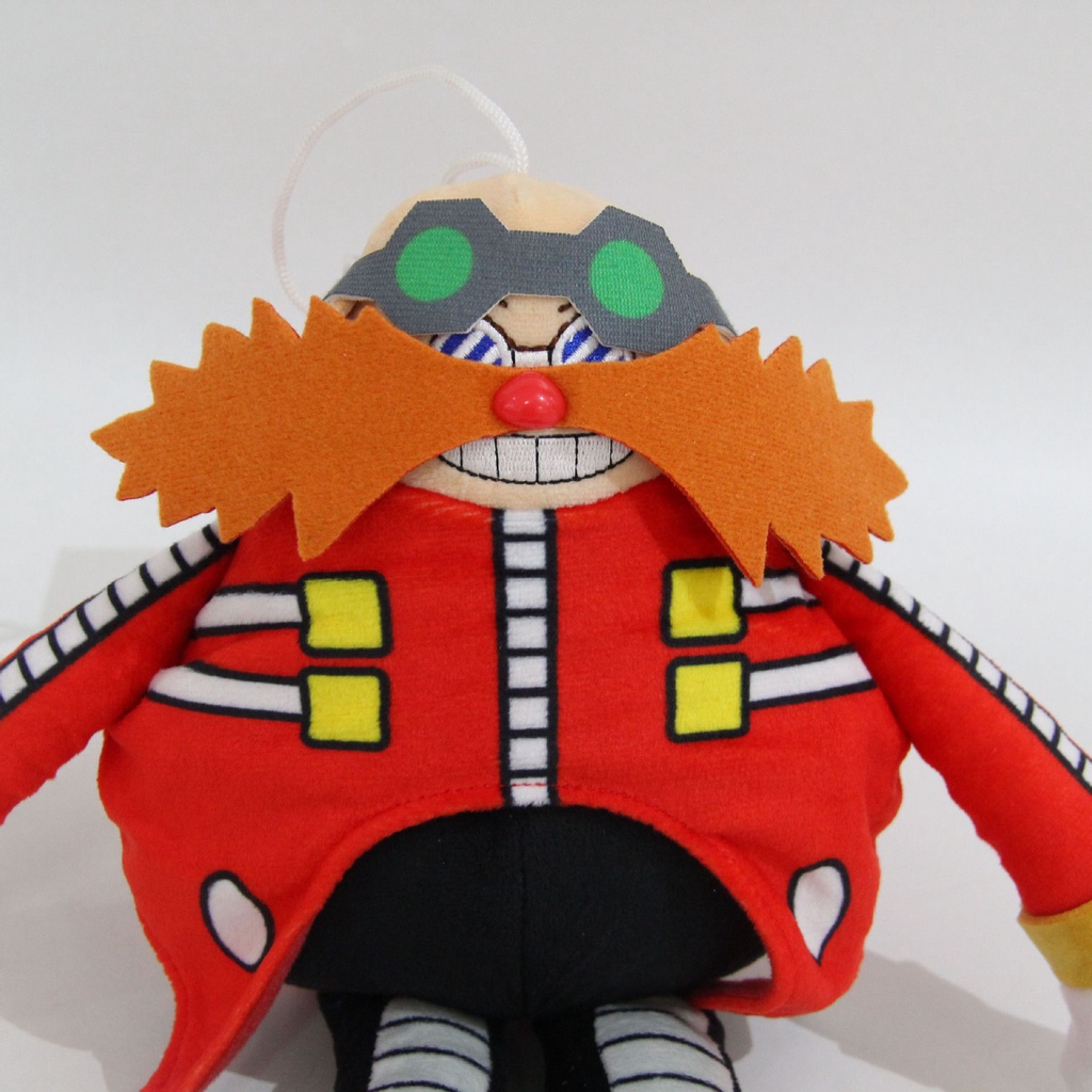 25 Anniversary The Hedgehog Modern Eggman Plush Toy, Red Doctor Eggman