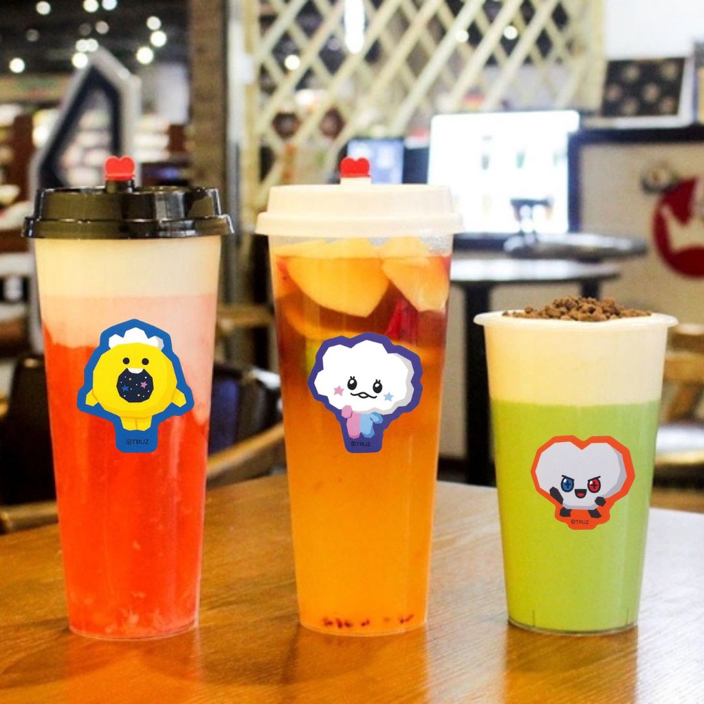 (Termurah) Reusable Cup Boba Truz Treasure- 16oz - Free Sedotan