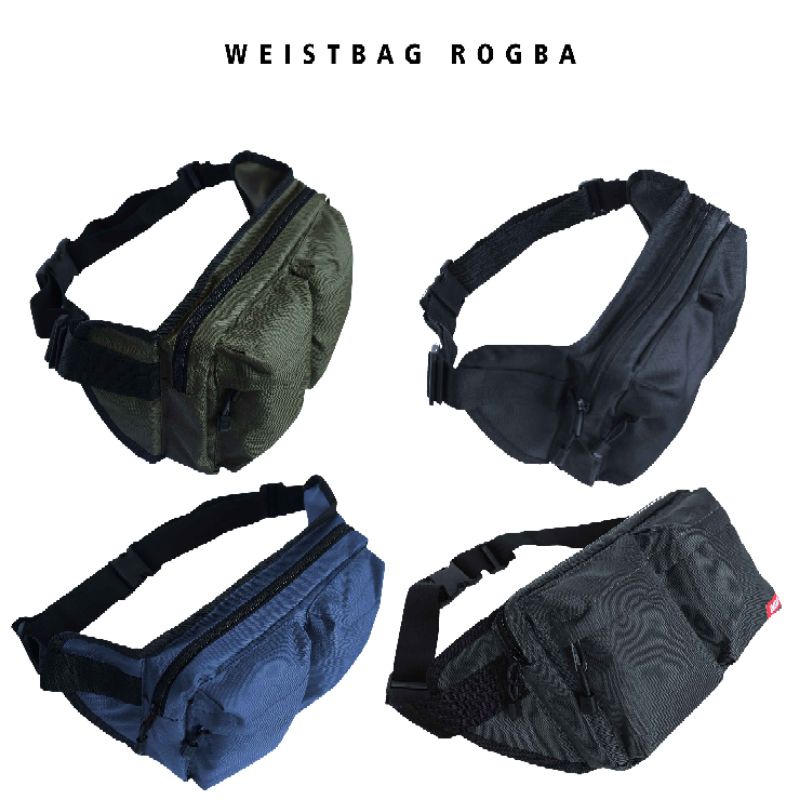 WAIST BAG TAS DADA TAS PINGGANG TAS DEWASA TAS PRIA ROGBA