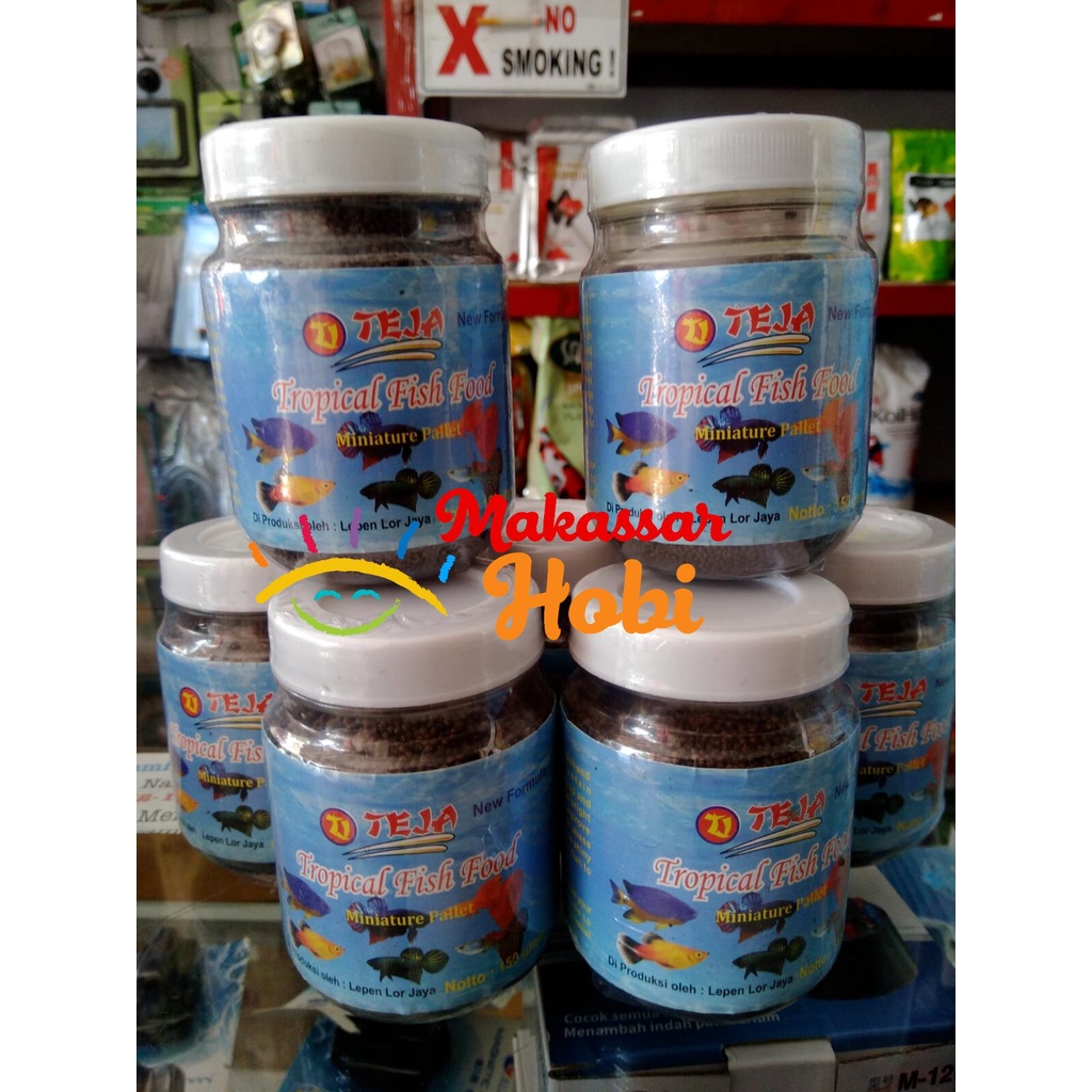 Tropical 150gr Pelet Makanan Pakan Pellet Cupang Guppy Ikan Hias Kecil