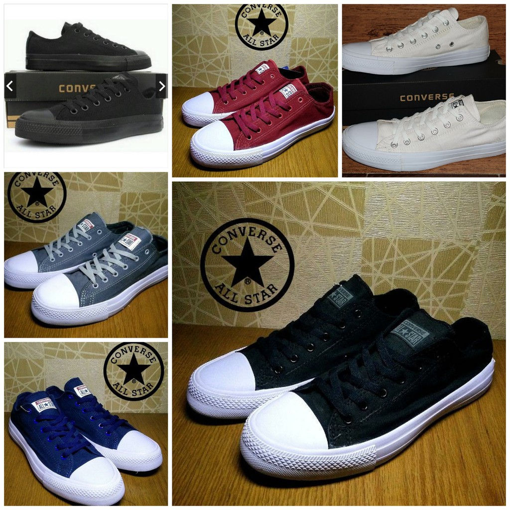 SEPATU CASUAL / SEKOLAH / CONVERSE ALL STAR CHUCK TAYLOR CT II CLASSIC GRADEORI 37 38 39 40 41 42 43