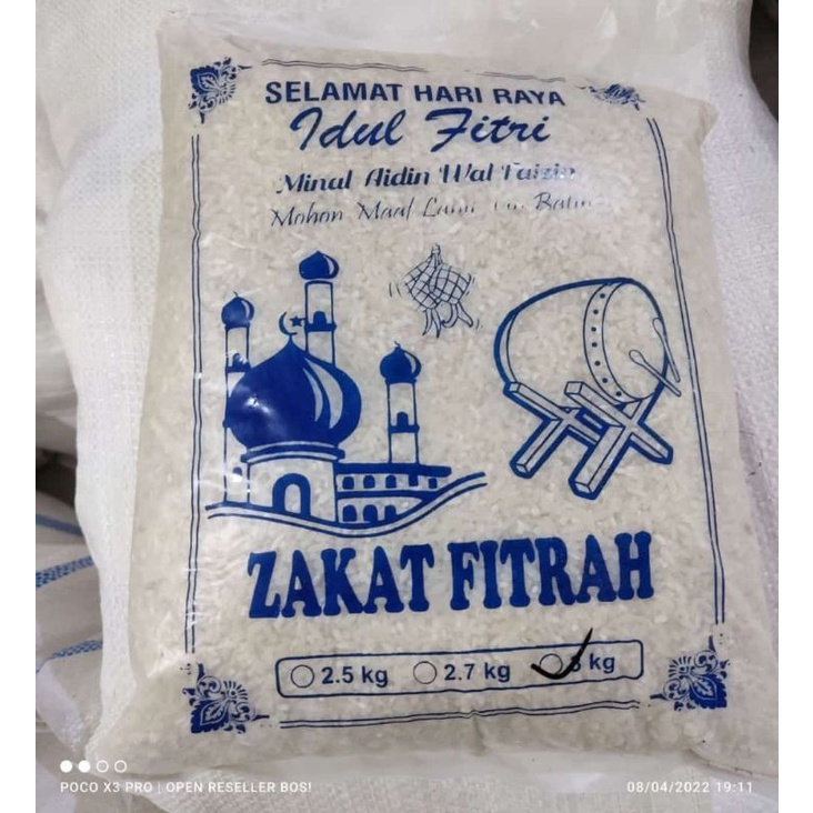 

Beras Zakat Fitrah 3Kg