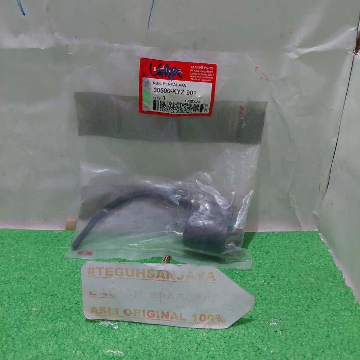 Coil / Koil 30500-KYZ-901 Supra X 125 Helm In Karbu Original Honda