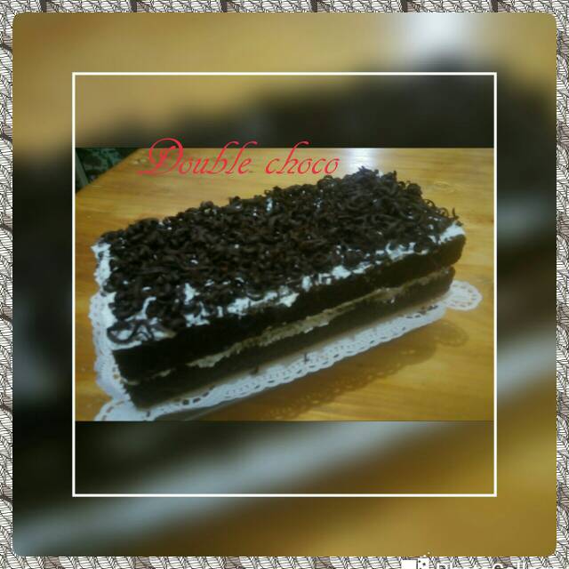 

Brownies double choco uk 22x11x6cm