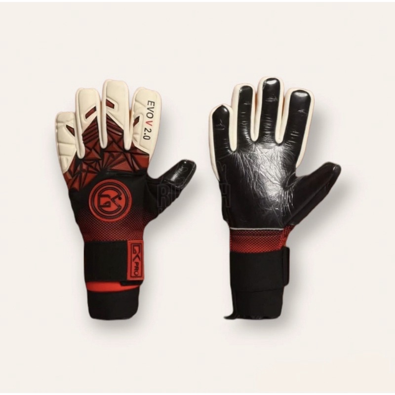 SARUNG TANGAN KIPER GK PRO EVO V Red Reverse ( SKU : GKPRO12 )