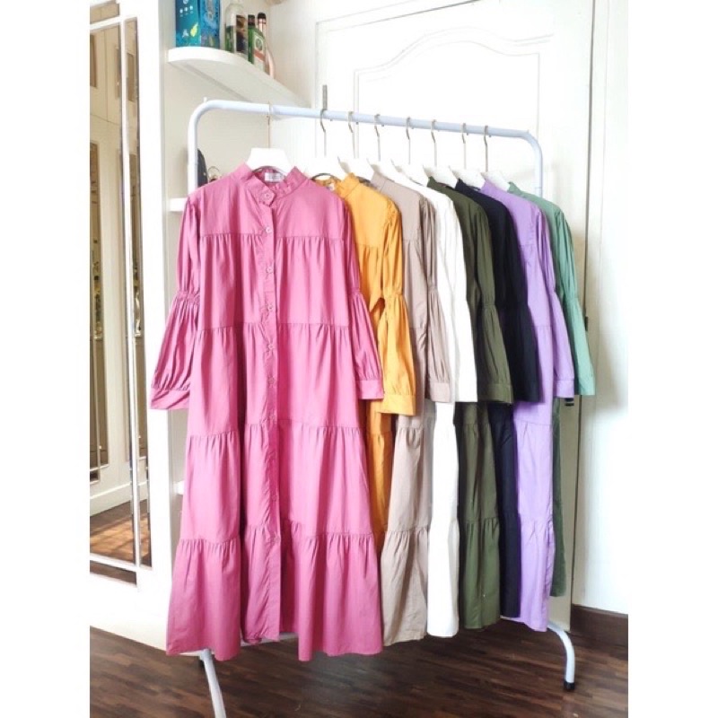 MAXI DRESS QIQI DRESS ZARA BASIC-2