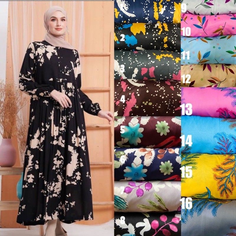 GAMIS HYGET (BUSUI) /GAMIS MURAH// GAKIS HYGET // GAMIS 30ribuan