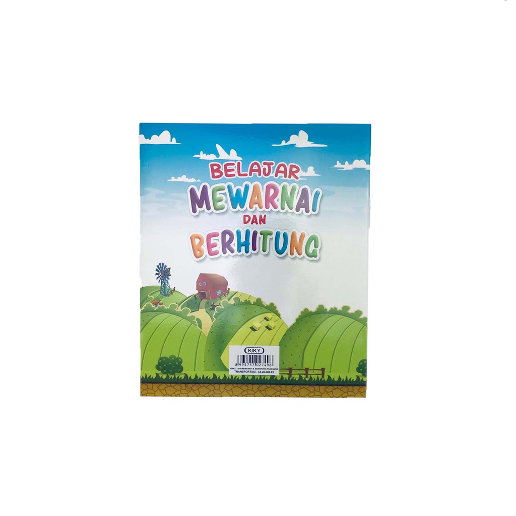 Kiky / Buku Berhitung &amp; Mewarnai / Sedang / 629621