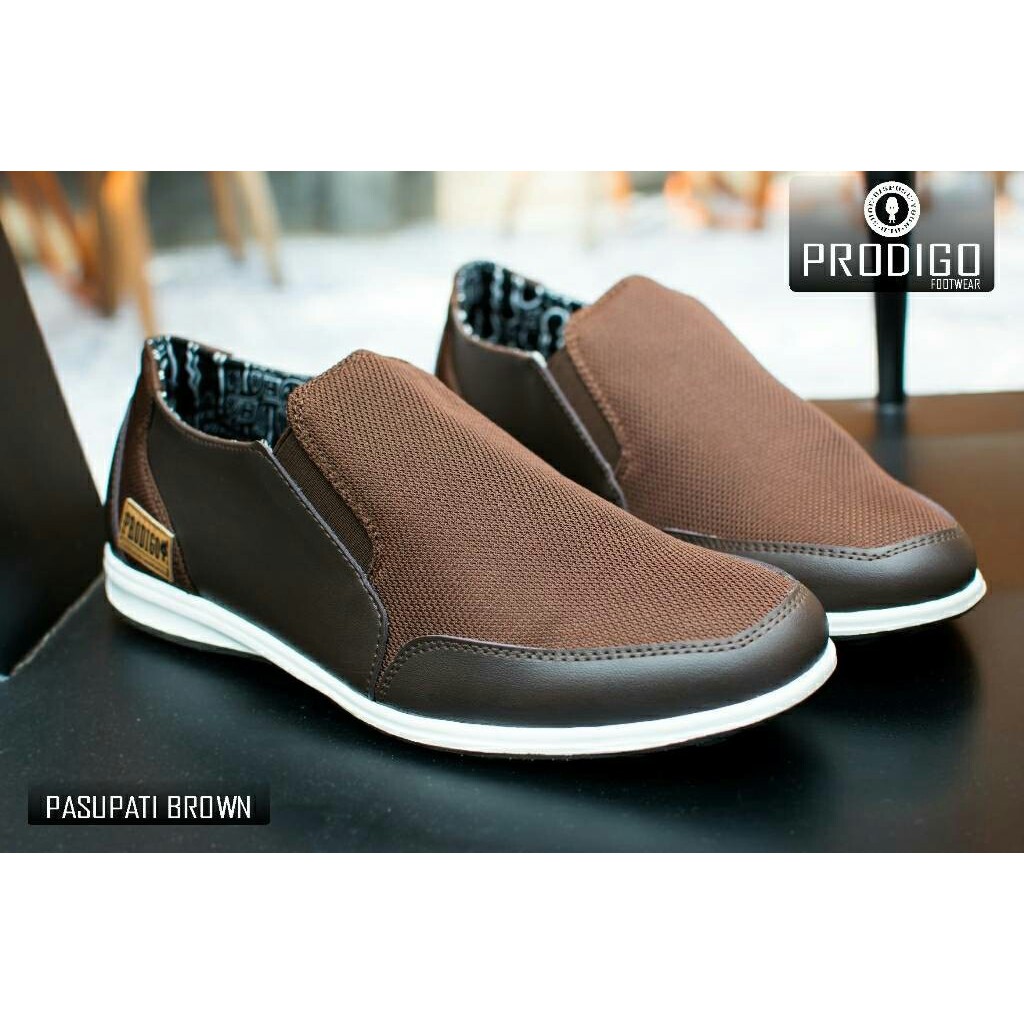 Jual Sepatu Pria Slop Slip On Terbaru Semi Formal Prodigi Footwear