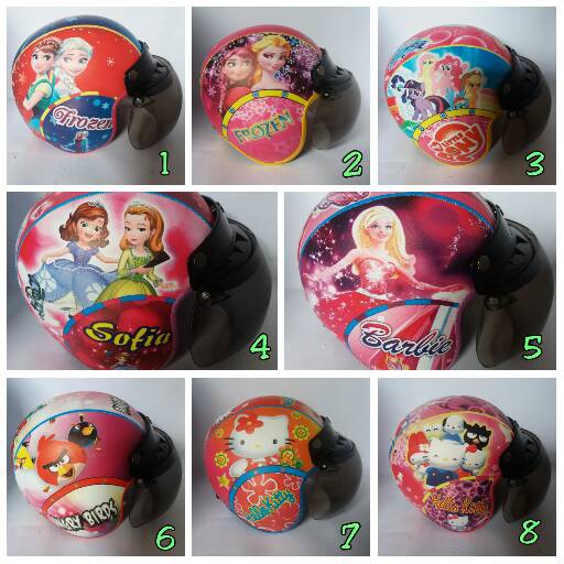 HM-1649 Helm Bogo Anak Pilot Cewek Murah