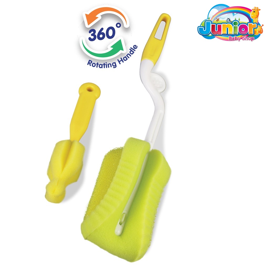 Baby Safe BS368 Sponge Bottle and Teat Brush