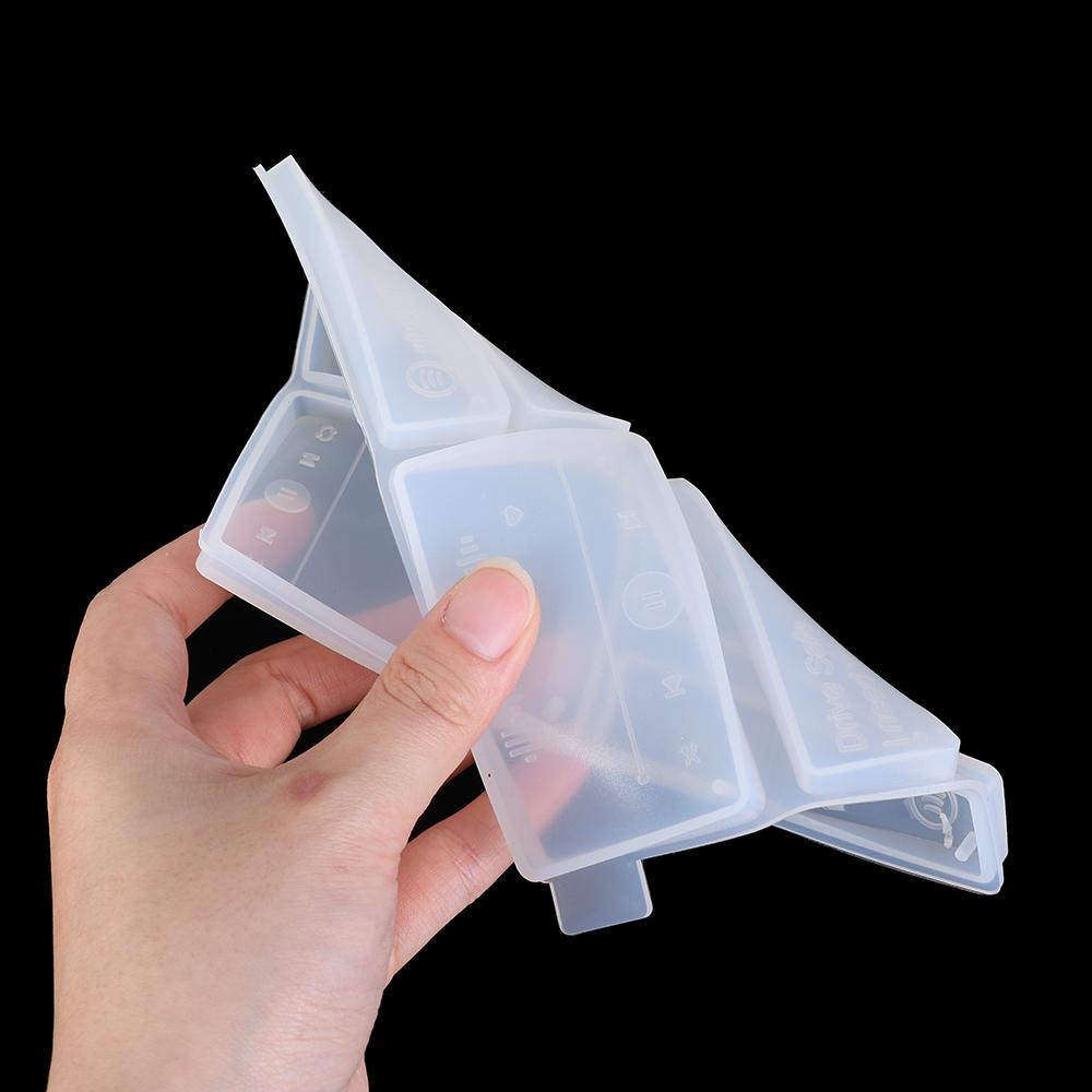 PREVA Keychain Molds Casting Crystal Epoxy Resin Crafts Silicone Mould