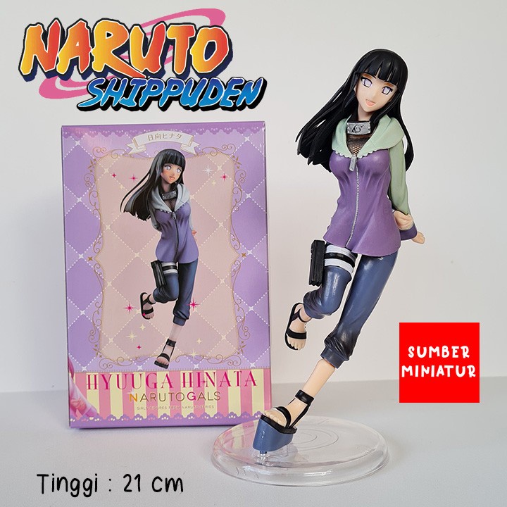 Action Figure Pajangan Hyuga Hinata Naruto Gals