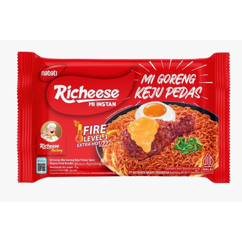 

Richeese Mie Goreng Keju level 3