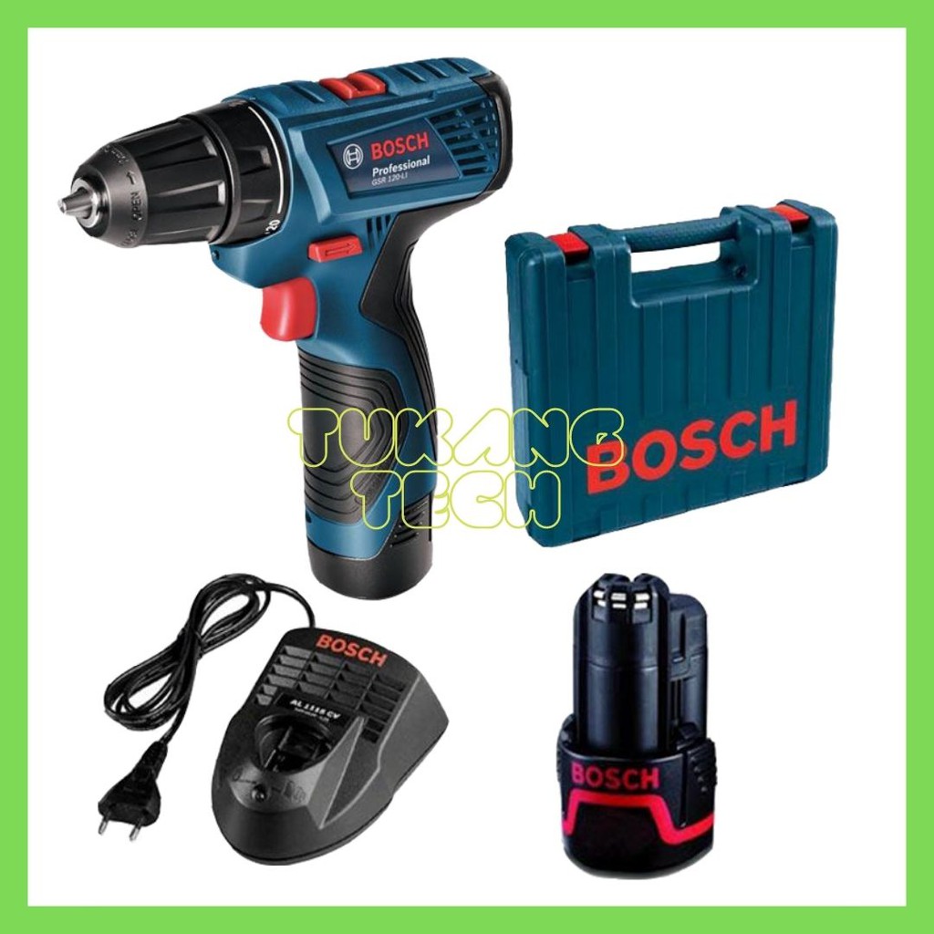 BOR BATERAI BOSCH GSR 120 LI Cordless / CORDLESS DRILL BOSCH GSR 120 Li Gen 3 / BOR TANGAN BOSCH