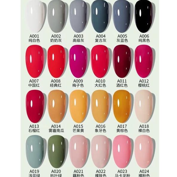 Charzieg Nail Polish 15ml (no.001-050)