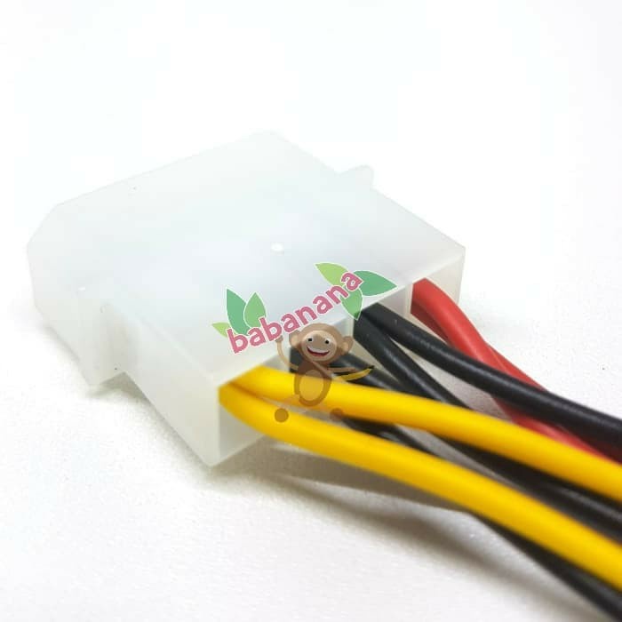 Kabel Splitter Converter Molex to 3 pin dual 12v 5v