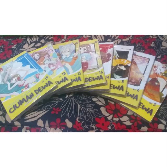 Komik Manga Seri Cabutan Ciuman Dewa Vol 1.2.3.6.9.15.16.18.19 by Julietta Suzuki
