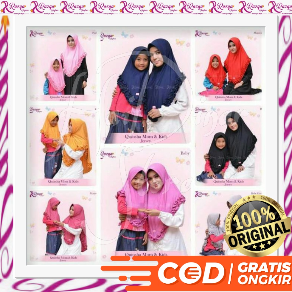[Baru] Razqa Hijab Quinsha Ready