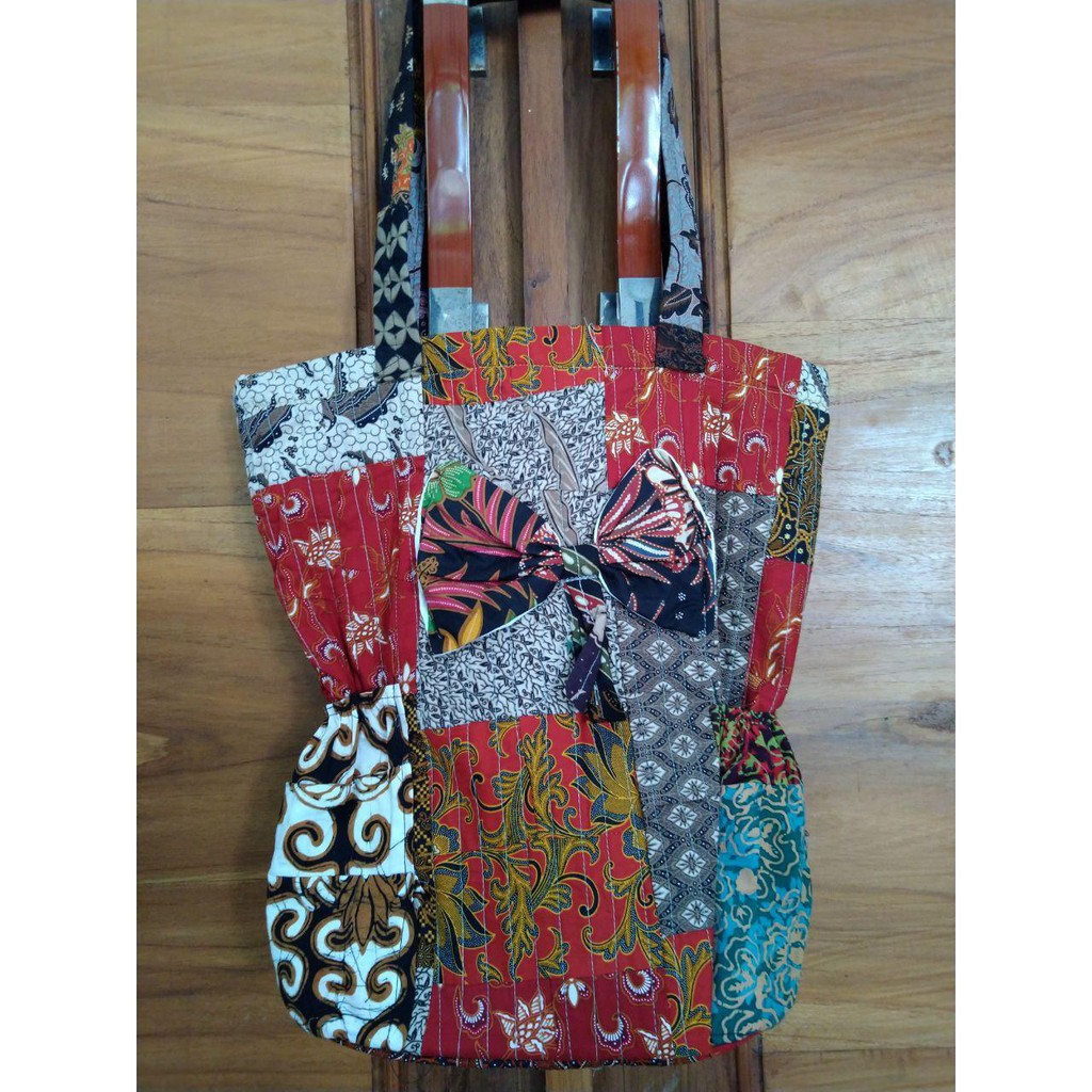 TAS PITA EMBER NADIRA-BATIK MURAH-BATIK WANITA-KAIN PERCA-DARI KAIN PERCA-KAIN PERCA MURAH