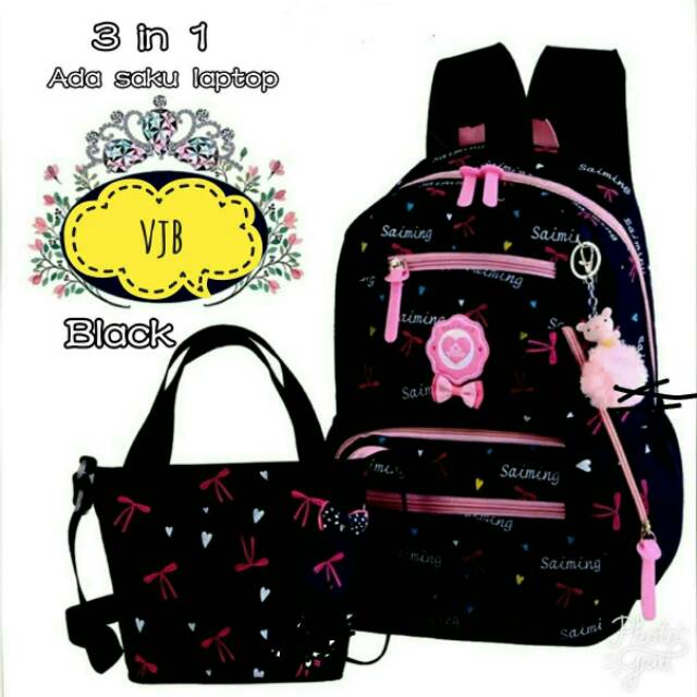 Tas ransel termurah/terlaris/backpack MIROR pita