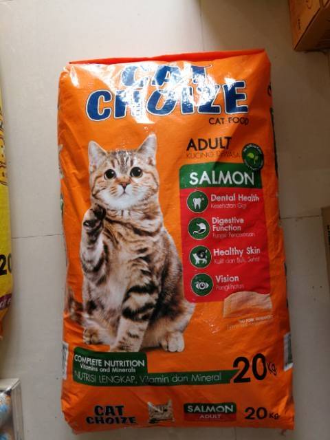 Makanan kucing Cat choize 20kg / cat choise 20kg / cat choize karungan khusu grab gojek