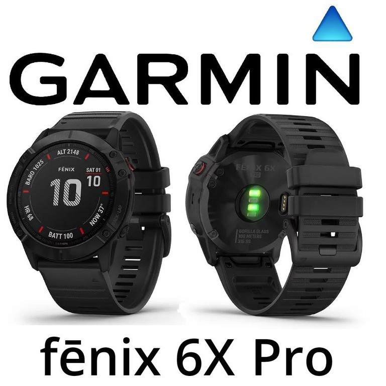 Jual Garmin Fenix 6X Pro Solar - Titanium Carbon Gray DLC with Black Band  Indonesia|Shopee Indonesia