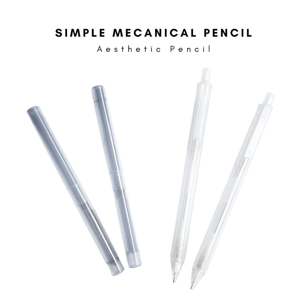 

Pensil Mekanik Transparan & Isi Ulang (0.5 / 0.7)