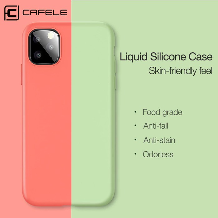 CAFELE IPHONE 11 / 11 PRO / 11 PRO MAX PREMIUM SILICONE SOFTCASE