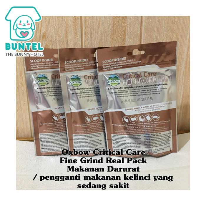 Tokki | Oxbow Critical Care Fine Grind 100Gr Real Pack Kekinian Terlaris