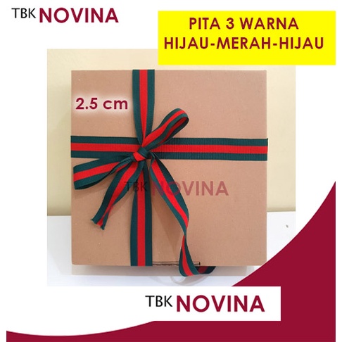 [ 1 meter] PITA NATAL / MERRY CHRISTMAS / PITA 3 WARNA