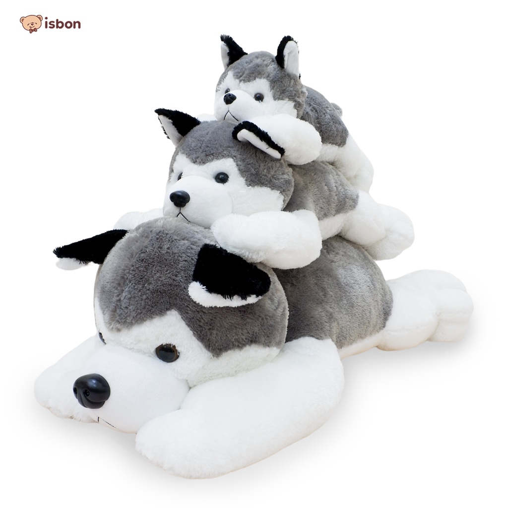 Boneka Anjing Serigala Istana Boneka Ly Little Husky srigala doggy poodle plush